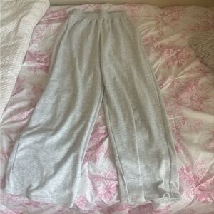 SHEIN Gray Wide-Leg Pants